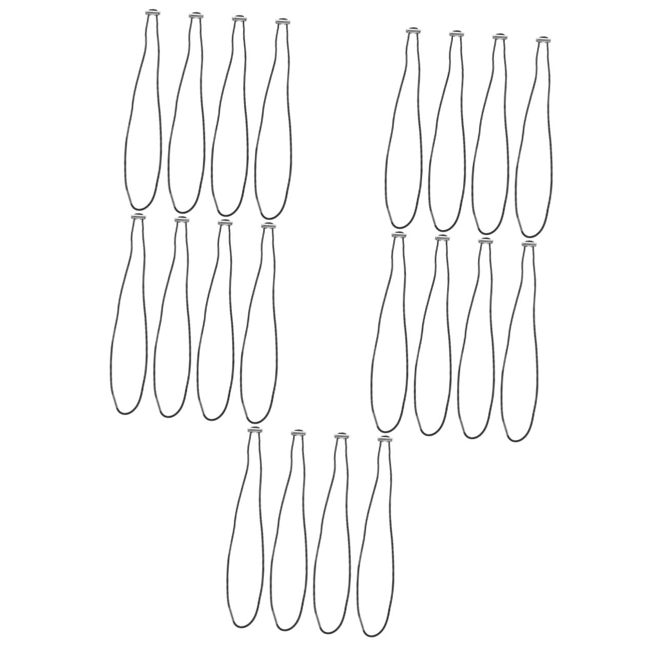 MAGICLULU 20 Pz Sacco della spazzatura riparato cestino della banda fascia portarifiuti Cinghie elastiche per pattumiere Fasce elastiche per contenitori fascia reggisacco banda Elastica
