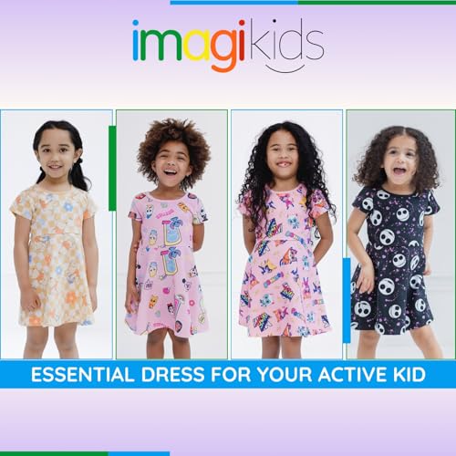 Image of Disney Girls' Short Sleeve Skater Dress for Baby & Kids
