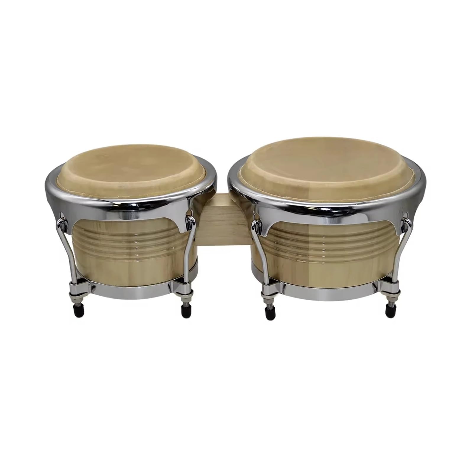 Bongos Ensemble d'instruments de Percussion en bois tambours Bongo professionnels 7,5 et 8, pouces for adultes débutants