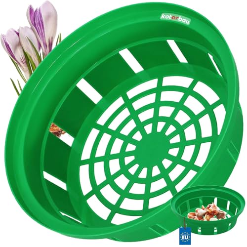 KOTARBAU Zwiebelkörbe 200mm Pflanzkorb Blumenzwiebeln Pflanzschale Robuste