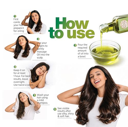 Image of Hair Growth Oil -100ml | Hair Fall Control, Healthy Scalp, Strong Hair | Blend of Amla, Hibiscus Flower and Leaf, Curry Leaf, Roasted Methi, Bhringraj, Neem | Organic (Pack of 2)