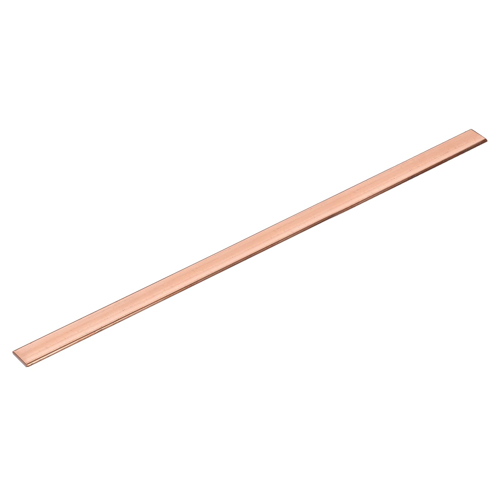 QUARKZMAN Miedziany pręt Płaski, Grubość 1/8 "X Szerokość 19/32" X Długość 12 "Miedzianej Płyty Do Zastosowań Elektrycznych (3mm X 15mm X 305mm)