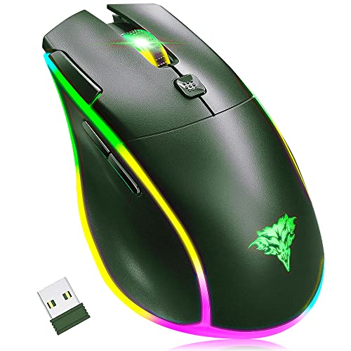 BENGOO KM-2 Wireless Gaming Mouse - Green
