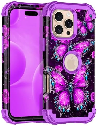 Aazon.co: Hekodonk For IPhone 14 Pro Ax Case,Glow In The Dark Three