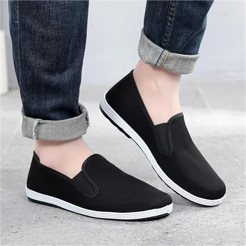 New Beijing Cloth Shoes Men's Casual Comfortable Tendon Sole Flat Work Youth Labor Single Shoes Breathable Rubber2