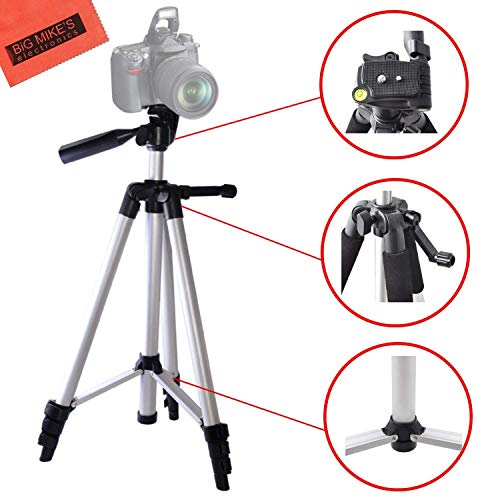 Lightweight 57-inch Professional Camera Tripod For Sony Alpha A99, A3000, A5000, A6000, A6300
