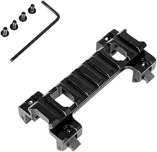 WINFREE MP5/G3 Rail Mount Low Profile 20mm Picatinny Weaver Rail Adapter Hunting Scope Rail Base - WINFREE
