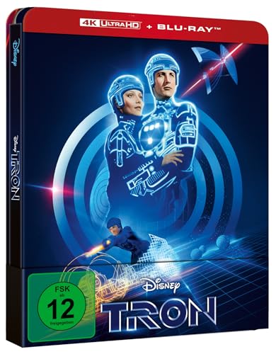 Tron (1982) – 4K Steelbook (UHD + Blu-ray Disc)
