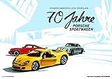 modellauto porsche 911 targa  70 Jahre Porsche Sportwagen I Kinderzimmerhelden: Immerwährender Kalender im Großformat 1 Meter x 70 cm: Kinderzimmerhelden erzählen..
