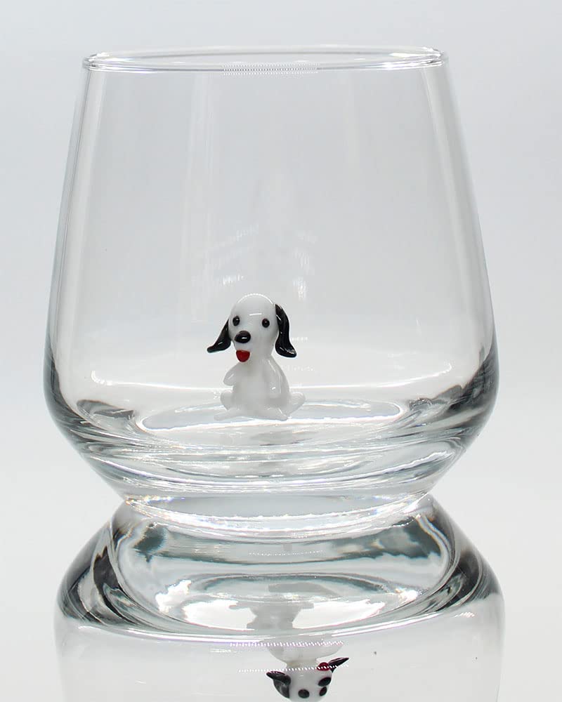 Amazon.com | HeguSun Drinking Glass With Figurine Inside, Handmade