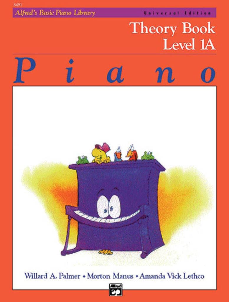 Alfred's Basic Piano Library Theory, Bk 1A: Universal Edition