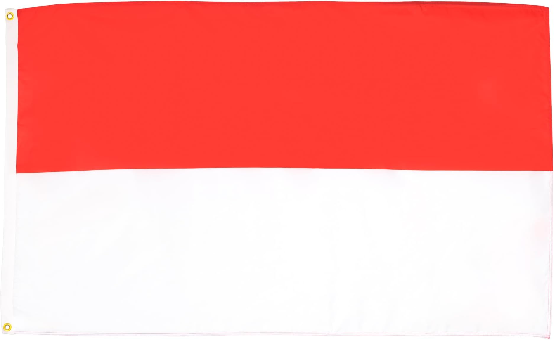 AZ FLAG - Indonesia Flag - 2x3 Ft - Light Polyester Indonesian Banner with Two Brass Eyelets - Fade Resistant - Vivid Colors - 2' x 3' Feet - 90x60 Cm
