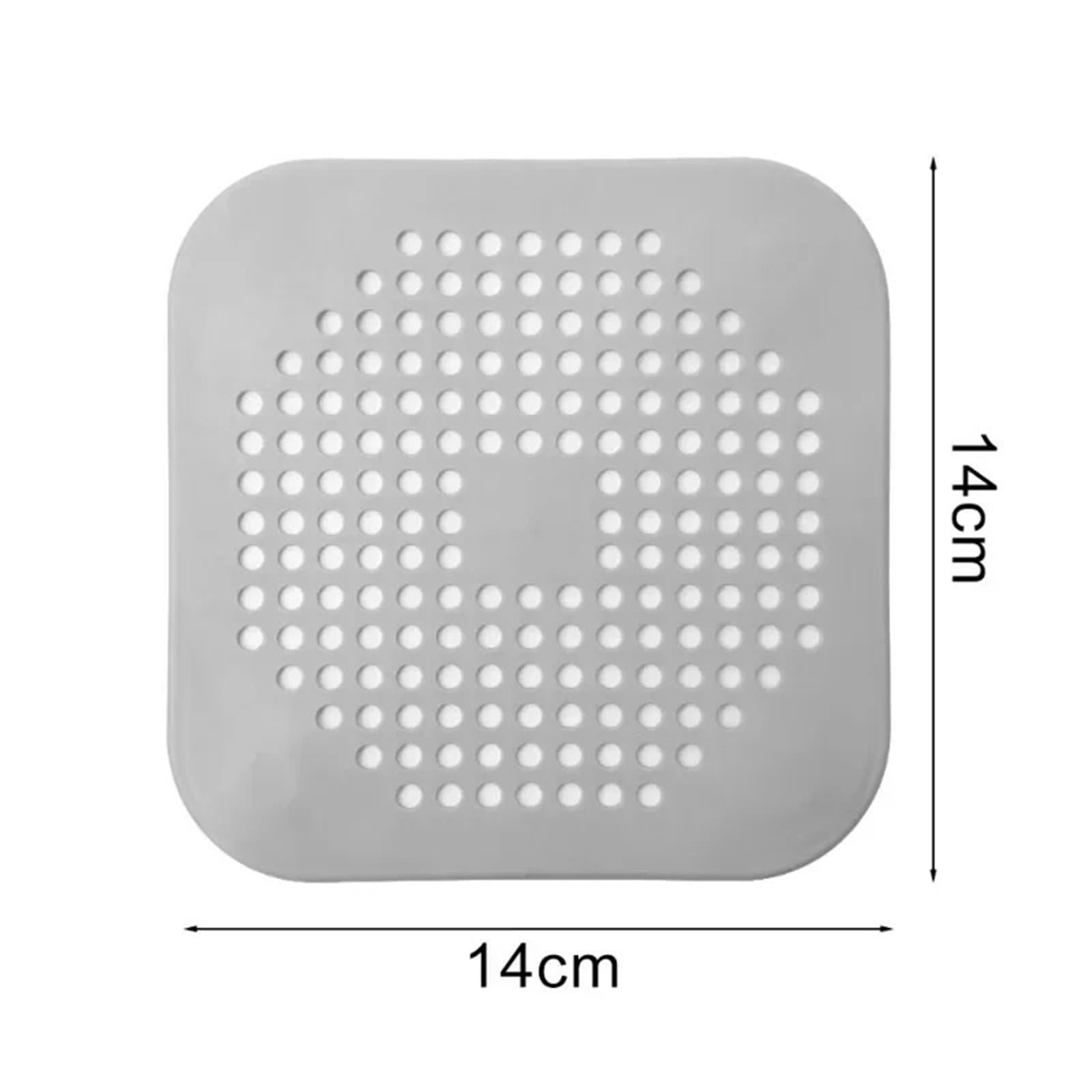 Filtro de Pelo for baño, colador antibloqueo for bañera, tapón Drenaje for el Suelo la Ducha, Cocina, 10 Uds para Bañera,Ducha