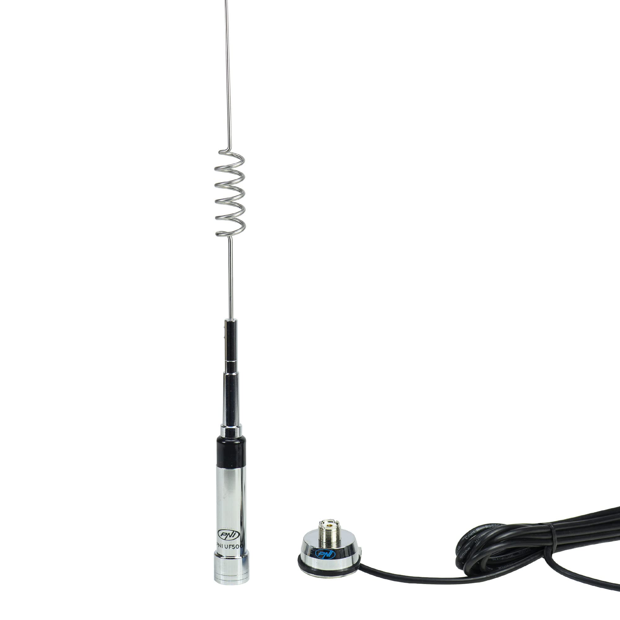 Pacchetto stazione radio UHF PNI Escort HP 446, 199 canali e antenna PNI UF500 con cavo