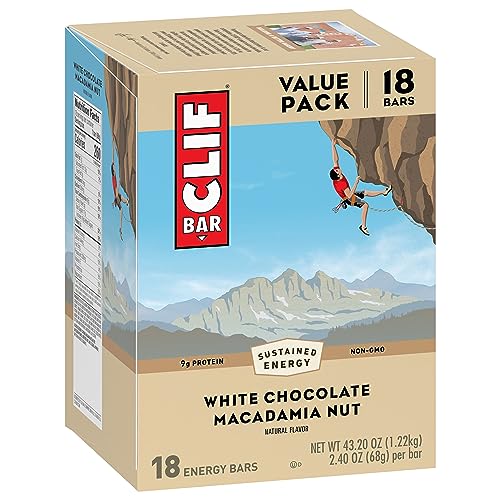 Clif Bar 160680 White Chocolate Macadamia Nut Flavor - Made With Organic Oats - 9G Protein - Non-Gmo - Plant Based - Energy Bars thumb #10