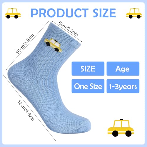 50% Off 6 Pairs Baby Non-Slip Grip Socks for Toddlers - Image 4
