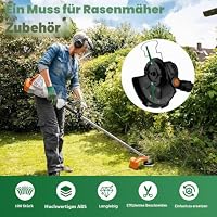 100 Rasentrimmer Ersatzmesser Aus Kunststoff, Robuste Kunststoff, 83mm – Ansicht 3