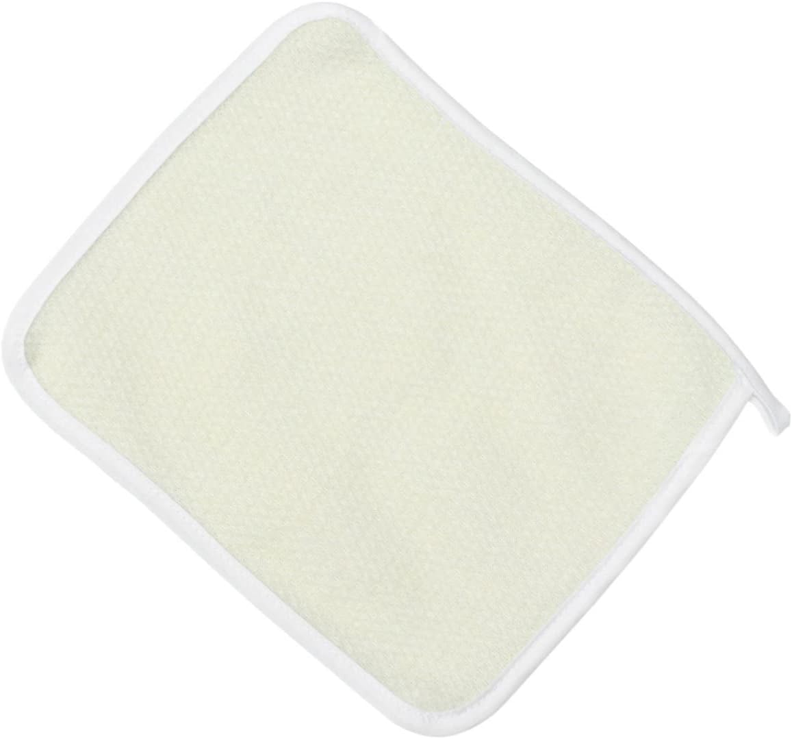 VICASKY 5pcs Exfoliating Wash Cloths Bath Scrub Towel for Quick-Drying Non-Absorbent for Daily Skincare and Shower Use