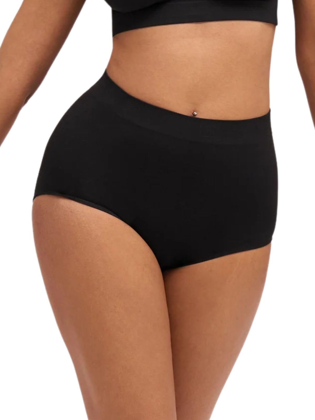 underneat Women Seamless Highwaist Stretchable Tummy Tucker Shaper Brief-picture-4