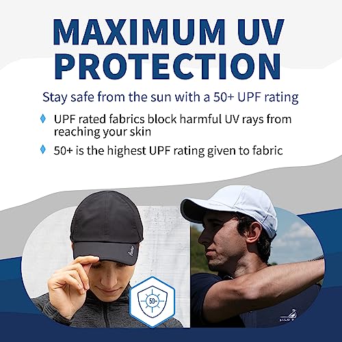 Image of TrailHeads Men's Running Hat with UV Protection | Quick Dry Sports Hats for Men | UPF 50 Hats | Summer Hats for Men