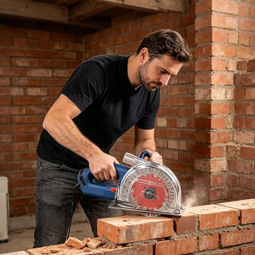 Campana de extracción de polvo para amoladora angular en corte de mármol y granito 8