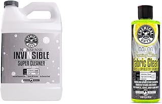 Chemical Guys SPI_993 Nonsense All Surface Cleaner & RVs, 128 oz (1 Gallon), Unscented & CWS203_16 Foaming Citrus Fabric Clean Carpet & Upholstery Cleaner, 16 oz, Citrus Scent