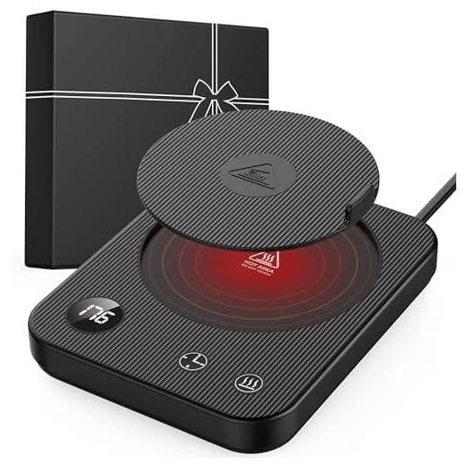 3-Temperature Auto Shut-Off Mug Warmer