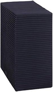 Rehomy Eco-Aquarium Cube Purificateur d'eau Filtre à charbon actif Réutilisable pour Aquarium Noir 10 x 10 x 5 cm