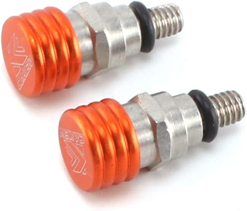 Miniatura 2 de Tornillos de purga superior de horquilla M4 0.028 in suspensión WP Tornillos de válvula de alivio de presión de aire para SX SXF EXC EXCF XC XCF XCW