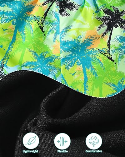Image of NZRVAWS Toddler Baby Boy Summer Clothes 2Pcs Shorts Set Sleeveless Tank Tops Hawaiian T-Shirt Cute Boys Clothing Set