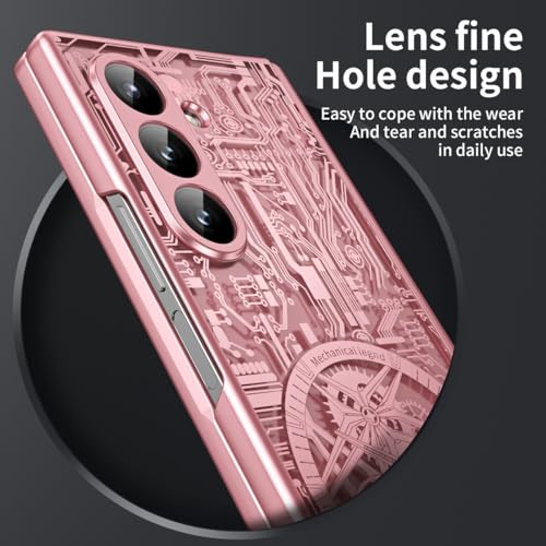 Coque robuste en polycarbonate rigide Galaxy Z Fold 7 antichoc avec charnière