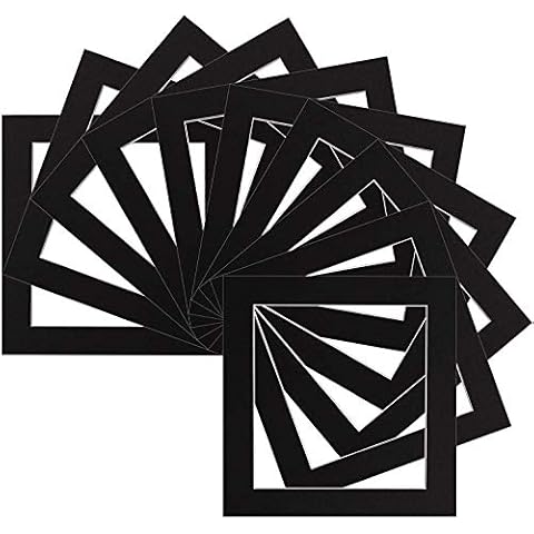 5 Stück schwarz Instagram quadratisch Bespoke Computer Schnitt Passepartout/Passepartout/Rahmen ist passepartoutfähig, packof5-insta-parent Cover