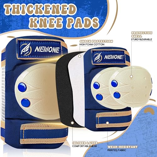 NEMONE Knee Pads for Kids Girls Boys with Drawstring Bag - image 6
