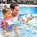 600cc Water Gun for Kids Adults：6 Pack Squirt Blasters Super Water Gun Soaker with Long Range High Capacity for Boys Girls Summer Swimming Pool Beach Outdoor Water Fighting Play Toys Party Favors