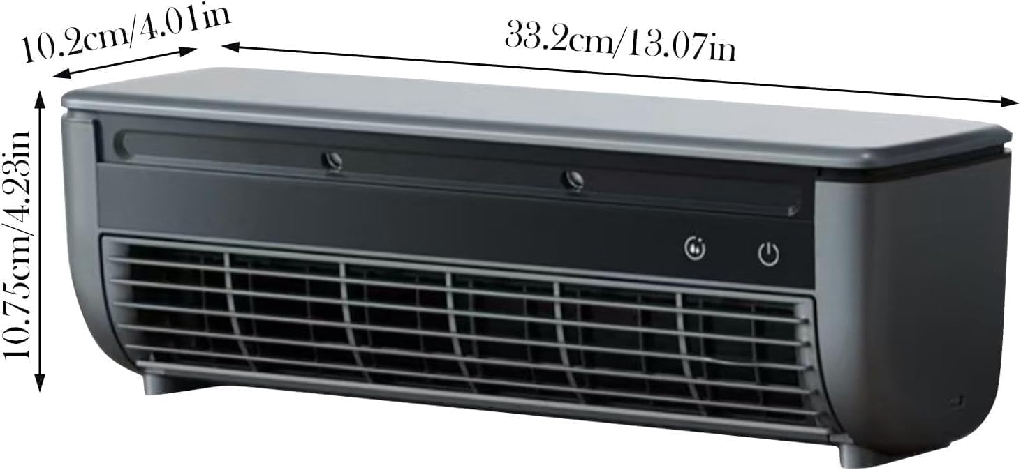 Aire acondicionado de pared sin unidad exterior, aire acondicionado portátil | Refrigeración instantánea en 30 segundos (B)