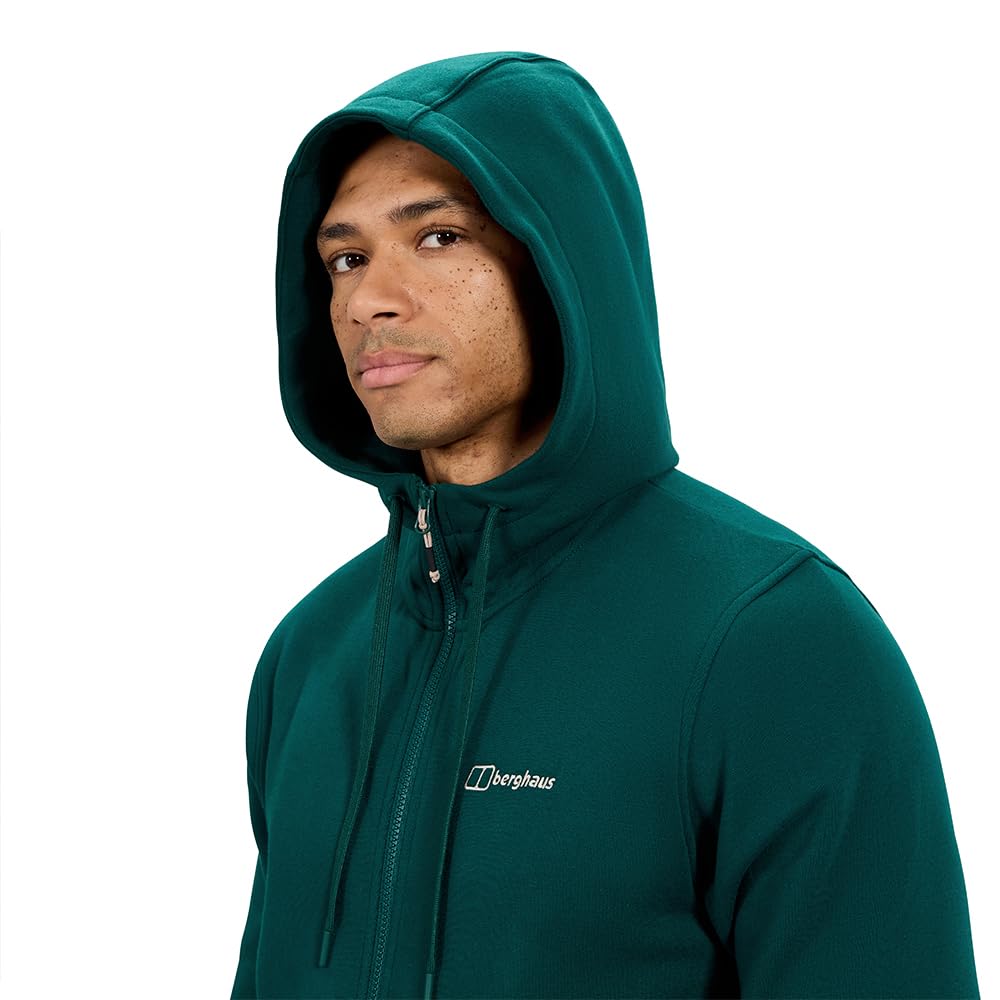 Berghaus Logo Full Zip Chaqueta de Forro Polar Hombre (Pack de 1)