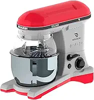 Batedeira Planetária Industrial Pedestal Bivolt Profissional Cor:Vermelho