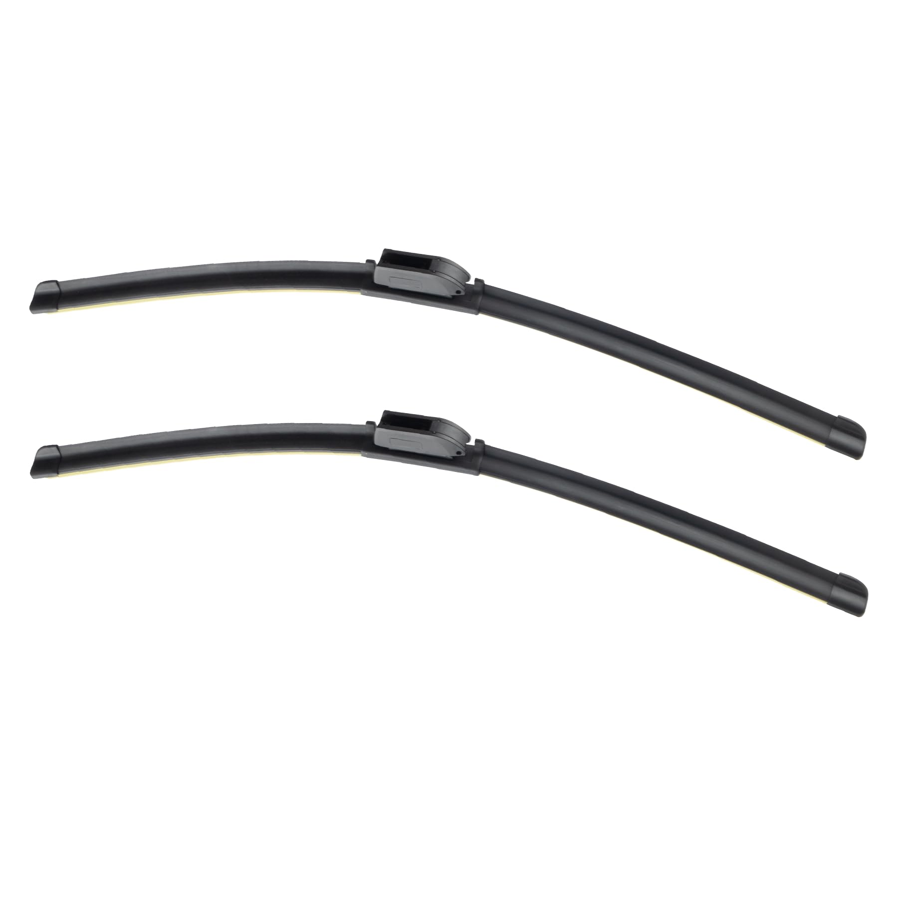 Alpmosn 22" + 22" Windshield Wiper Blades (Set of 2), Premium All-Seasons Quality Wiper Blades Easy Install & Superior Road Visibility, Automotive Replacement Durable Stable Accessories