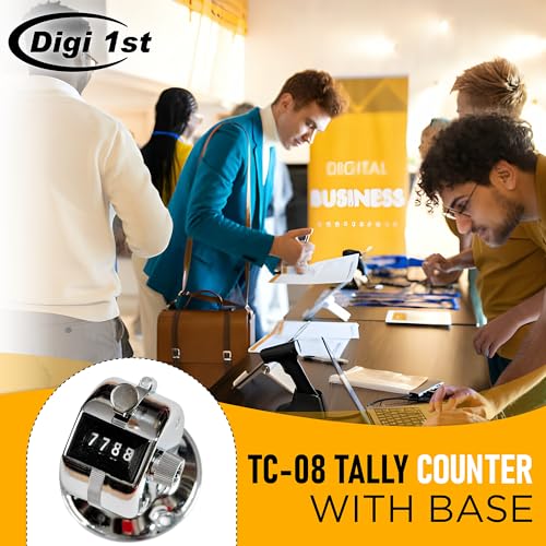 TC-08 Desk Digital Tally Counter with Base