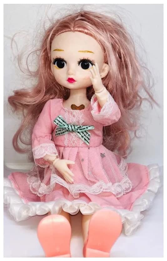 Set Movablegajus Jointed Makeup Cute Girl with Brown Eyes Fashionable Doll for Kids Girls (Size: 30 cm Design May Vary (B0BMQ6LH5Q) Amazon Price History, Amazon Price Tracker