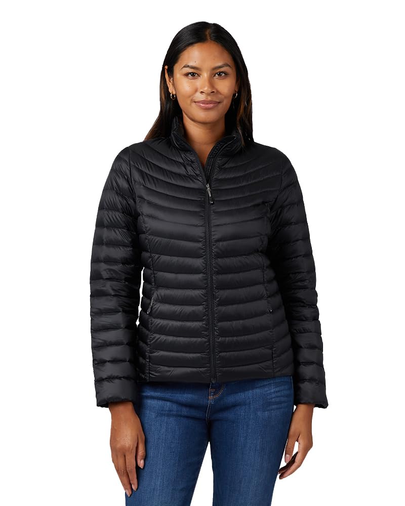32 Degrees Heat Women’s Ultra-Light Down Packable Jacket – Lightweight Down Travel Puffer