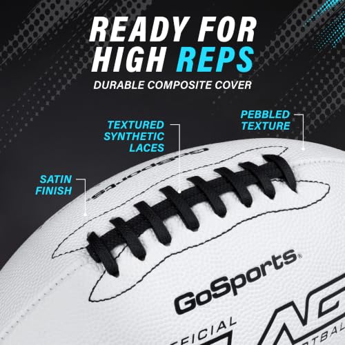 GoSports Junior Flag Footballs 3-Pack