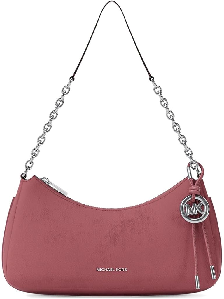 Red Michael Kors Nolita Medium Chain Pouchette