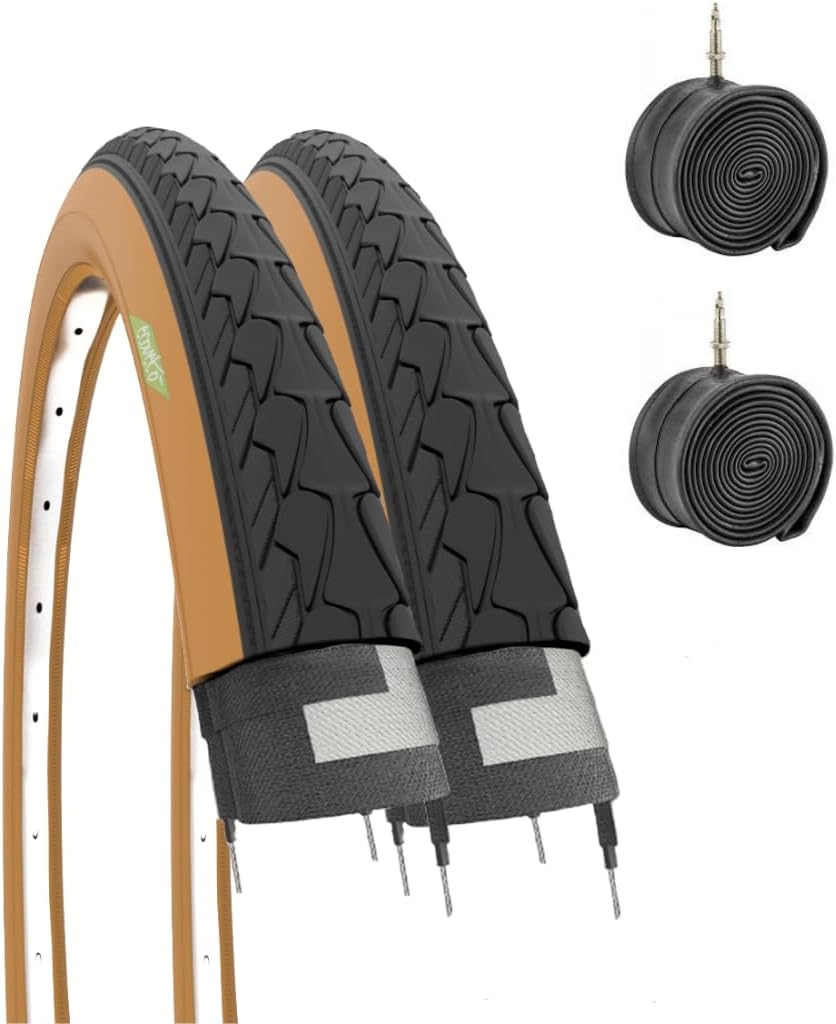 EBA28PCE 2 TIRES Black para 700 X 35 C + ROOMS Tires 28 1 5/8 3/8 City Bike Bike Trekking Road