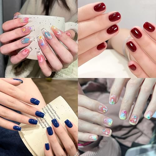 Set de 24 colores esmalte gel para uñas pintura miniatura 7