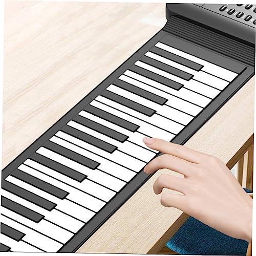 BESTonZON Rouleau De Piano Clavier De Piano Pliable Clavier Électronique Instruments De Musique Pour Adultes Piano Électrique Piano Pour Adultes Clavier Pliable Gel De Silice - Les Beatles, Paul McCartney, John Lennon, RIngo Starr, George Harrison BESTonZON Rouleau De Piano Clavier De Piano Pliable Clavier Électronique Instruments De Musique Pour Adultes Piano Électrique Piano Pour Adultes Clavier Pliable Gel De Silice – Image 6