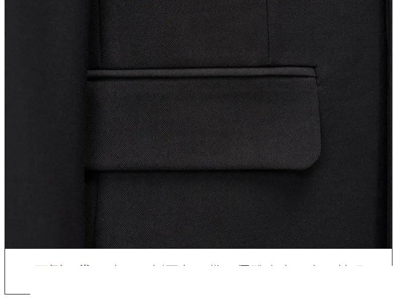 Men's Casual Breasted Suit Trousers/Man's Business Suit Jacket Blazers Coat Pants 2 Pcs Set Dress Jacket Men3