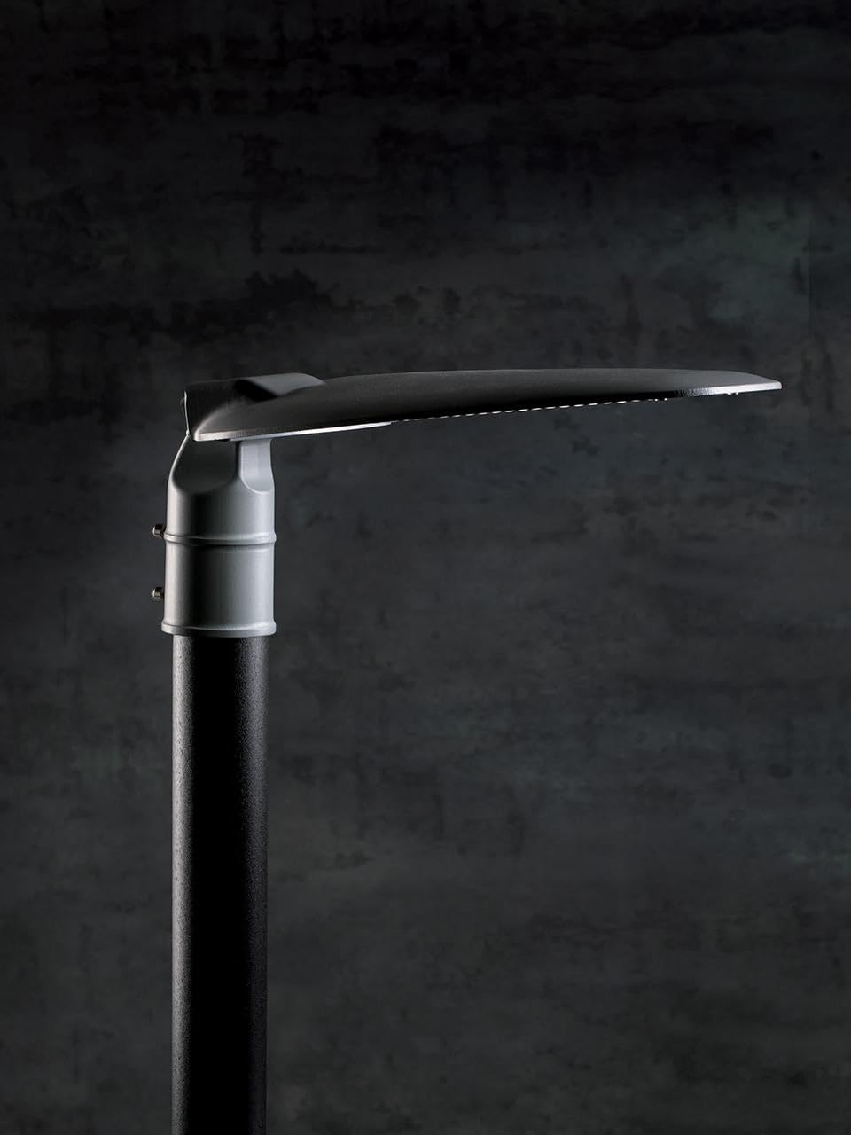 Lampada Testa Palo da Esterno a LED 50W 3000K Sovil Grigio