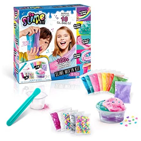 So Slime DIY Mix'in Kit 10 Pack, Multi-coloured, SSC 184 Cover