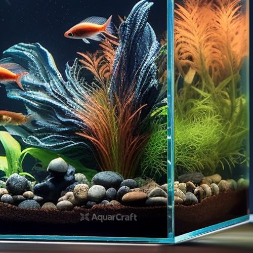 Ultra Clear Glass Fish Tank 3.5 Gallon, 5mm Thickened Rimless Aquarium Tank Low Iron, Nano Aquarium for Betta Gold Fish Shrimp,14.5”L x 5.1”W x 10.6”H - Image 6